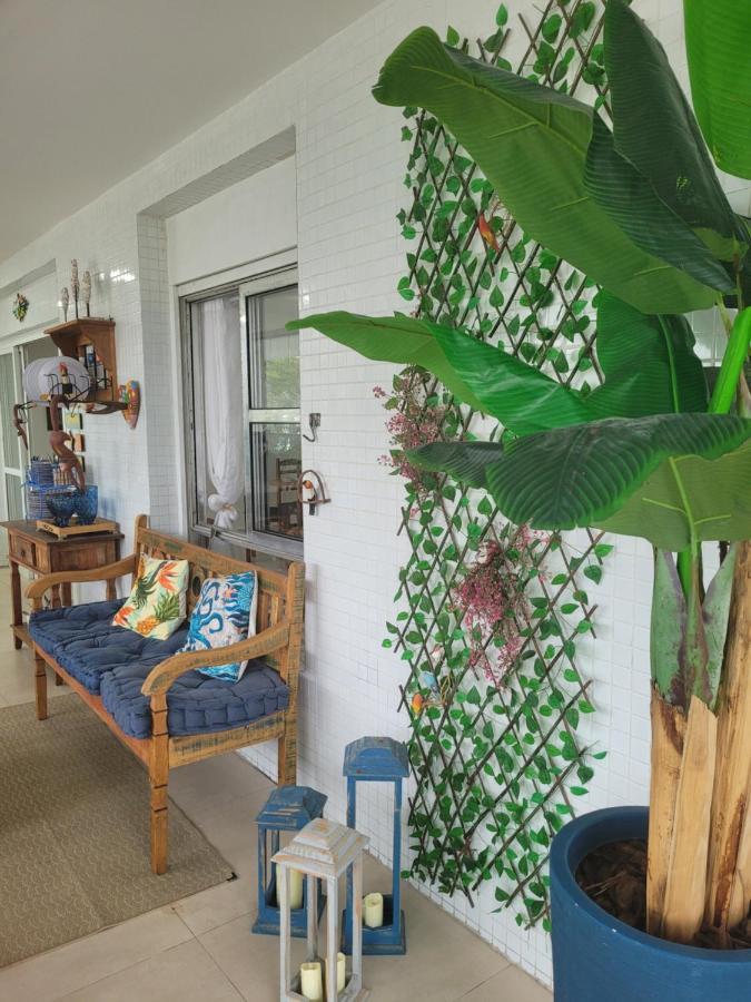 Exclusiva Varanda pé na areia Pitangueiras Guarujá Esterno foto