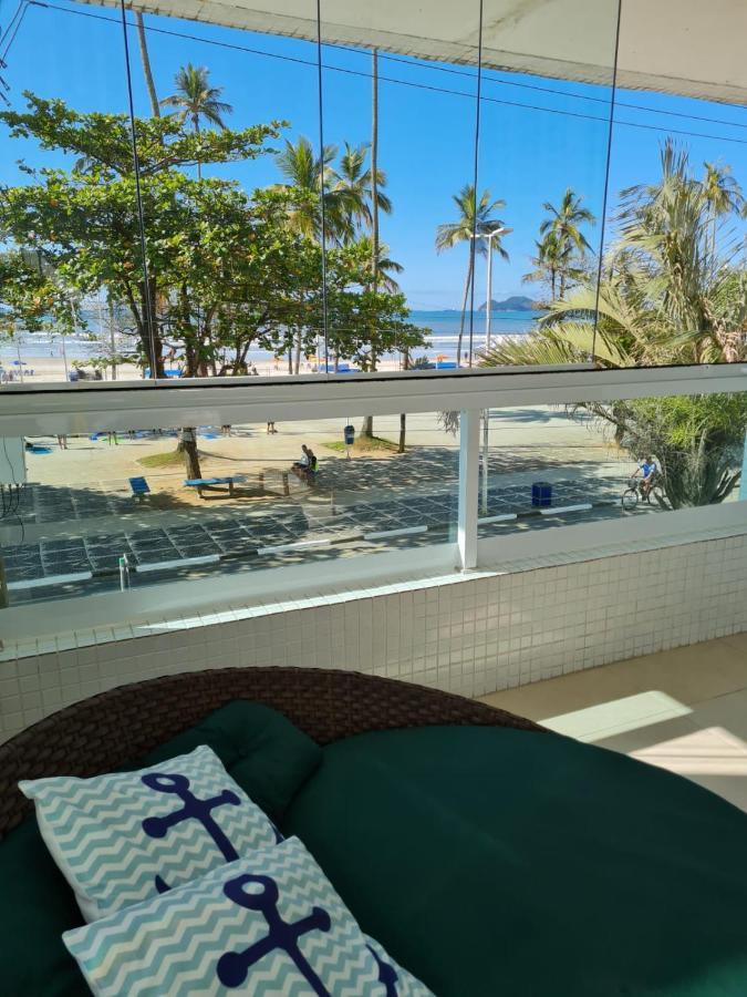 Exclusiva Varanda pé na areia Pitangueiras Guarujá Esterno foto