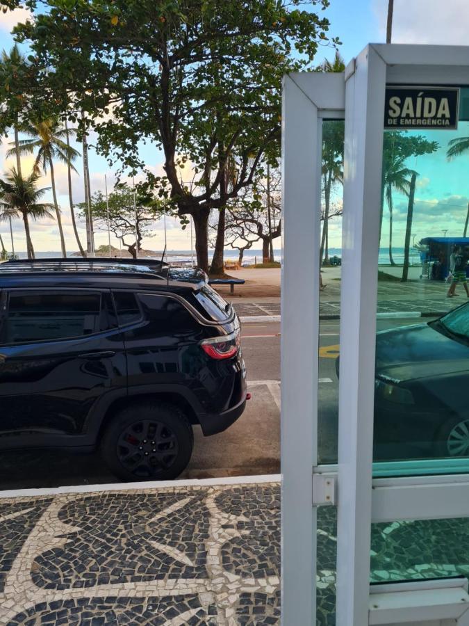 Exclusiva Varanda pé na areia Pitangueiras Guarujá Esterno foto